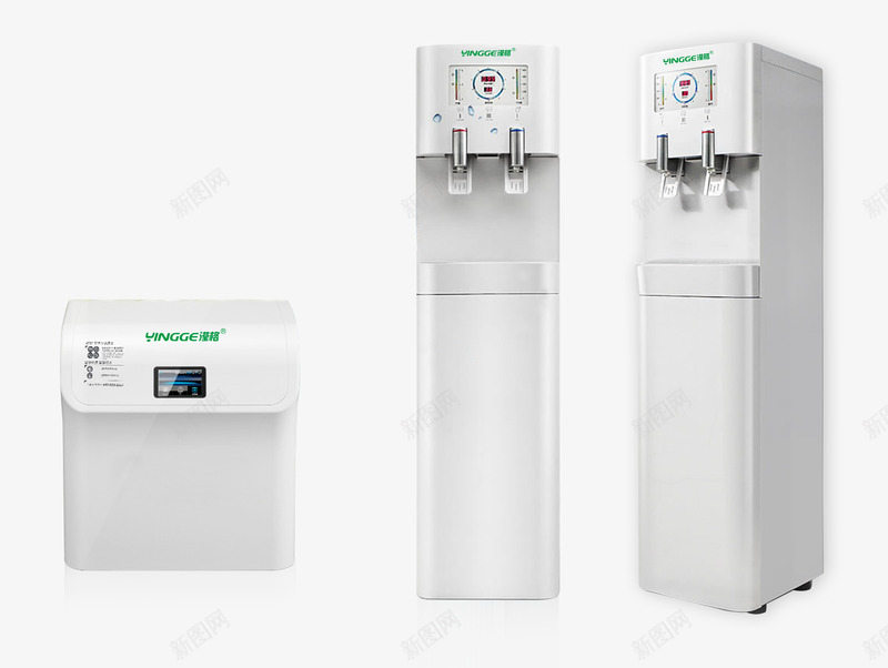立式净水机png免抠素材_新图网 https://ixintu.com 净水机 电器 立式 饮水机