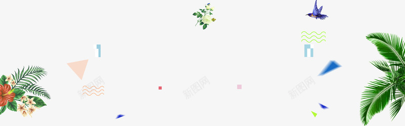 清新绿色树叶背景png免抠素材_新图网 https://ixintu.com 四月 小鸟 春天 春季 树叶 背景 花朵 蝴蝶 装饰
