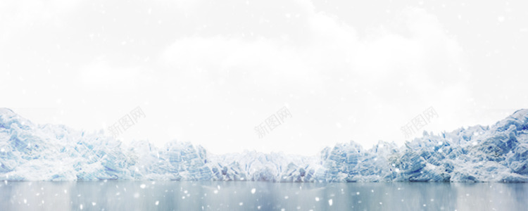 雪山冰面云朵纷飞的雪背景png免抠素材_新图网 https://ixintu.com 云彩 云朵 冰面 纷飞 背景 雪山 雪花