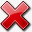 取消关闭交叉删除出口红32x3图标png_新图网 https://ixintu.com close cross delete exit red 交叉 关闭 出口 删除 取消 红