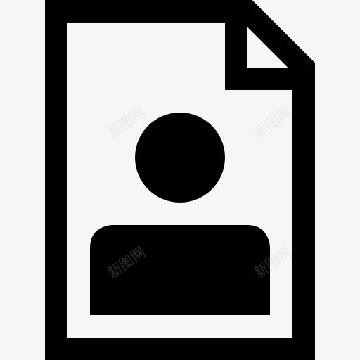 用户配置文件图标png_新图网 https://ixintu.com 个人用户 信息 型材 接口 论坛