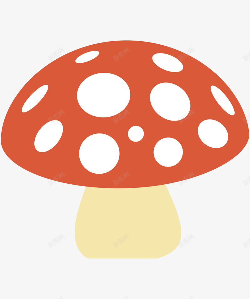 可爱小清新装饰海报装饰蘑菇png免抠素材_新图网 https://ixintu.com PPT模板设计 卡通装饰 封面设计 小清新插画 广告设计 文艺风装饰图案 海报设计 蘑菇