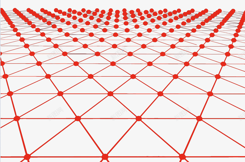点线矢量图eps免抠素材_新图网 https://ixintu.com PNG图片 PNG图片素材 PNG素材 PNG素材免费下载 三角形 点 科技 红色 线 矢量图