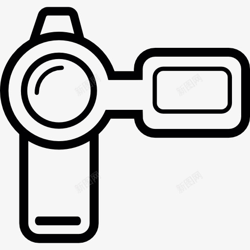 正面摄像头图标png_新图网 https://ixintu.com 图像 数码相机 电影 电影院