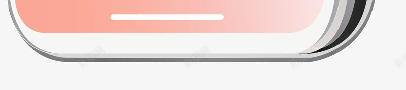 时尚手绘iPhoneX全面屏产品实物矢量图ai免抠素材_新图网 https://ixintu.com iPhoneX全面屏 iPhoneX样机 全面屏手机 手机正反面 矢量图 苹果 苹果手机 高科技