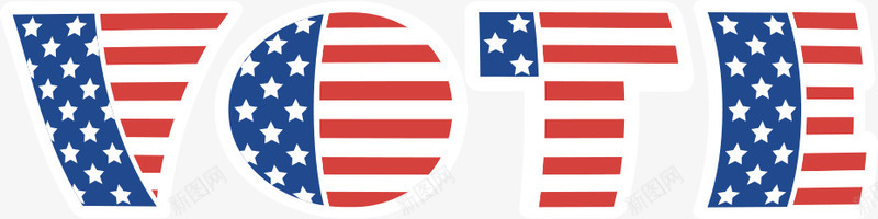 卡通png免抠素材_新图网 https://ixintu.com 卡通美国 卡通美国选举 矢量美国 美国 美国选举 选举