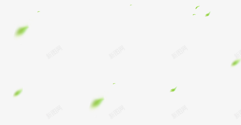 模糊绿色叶子背景png免抠素材_新图网 https://ixintu.com 叶子 模糊 绿色 背景