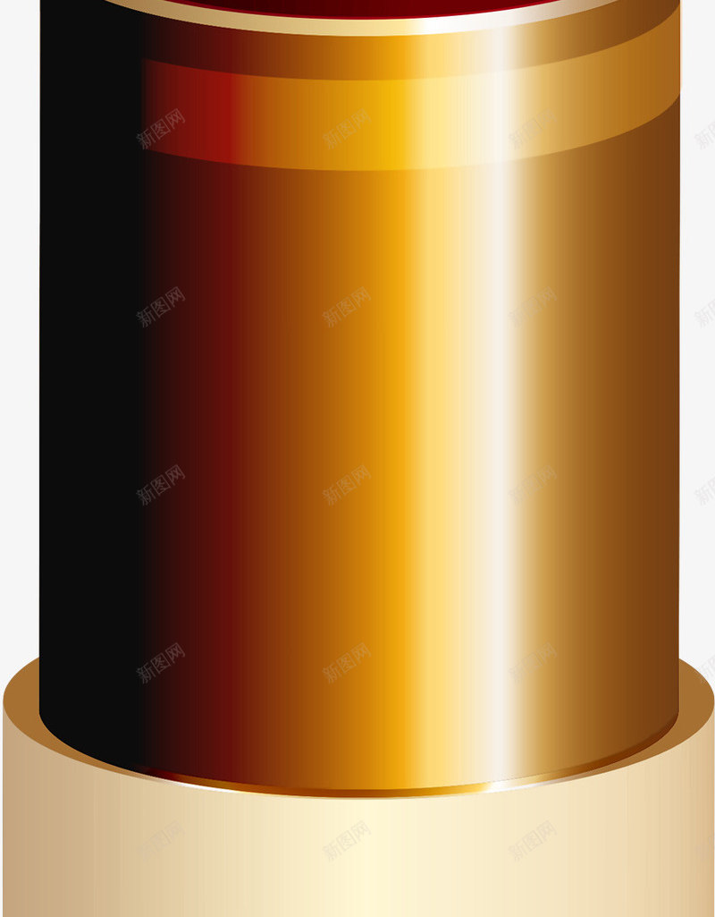 手绘暗红色口红png免抠素材_新图网 https://ixintu.com 化妆品 化妆品素材 口红 口红素材 女性用品 手绘 手绘素材 暗红色