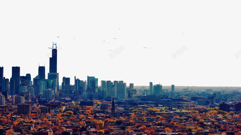 美国伊利诺州风景六png免抠素材_新图网 https://ixintu.com 名胜古迹 旅游风景 著名建筑