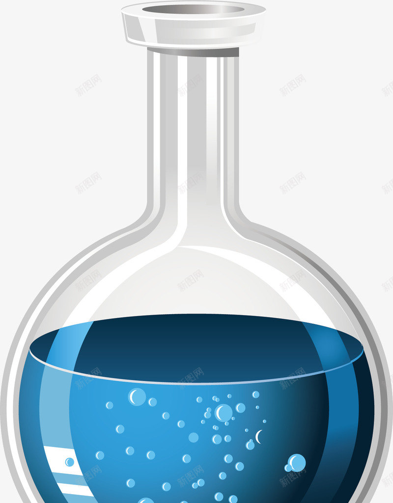 蓝色药水矢量图ai免抠素材_新图网 https://ixintu.com 卡通 扁平生物医药 生物医药 生物医药产业 生物医药彩页 生物医药矢量 药水 蓝色的 矢量图