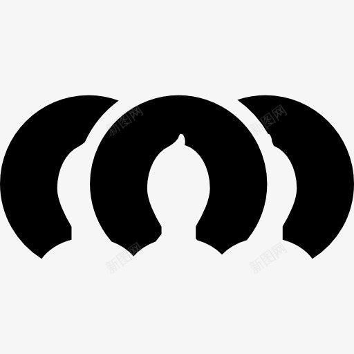 多个用户配置文件的图像图标png_新图网 https://ixintu.com 分布的化身 用户 用户多 用户头像 社会 简介