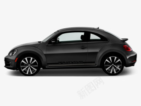 黑色大众轿车png免抠素材_新图网 https://ixintu.com Volkswagen轿车 产品实物 代步车 小型轿车 黑色车身