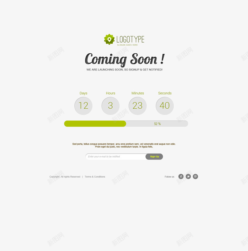 即将推出的网页psd免抠素材_新图网 https://ixintu.com 404页面 comingsoo comingsoon 即将推出的网页