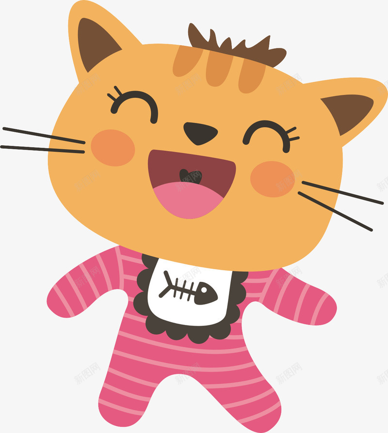 开心笑脸由新图网用户分享上传,推荐搜索可爱动物,大笑,小猫