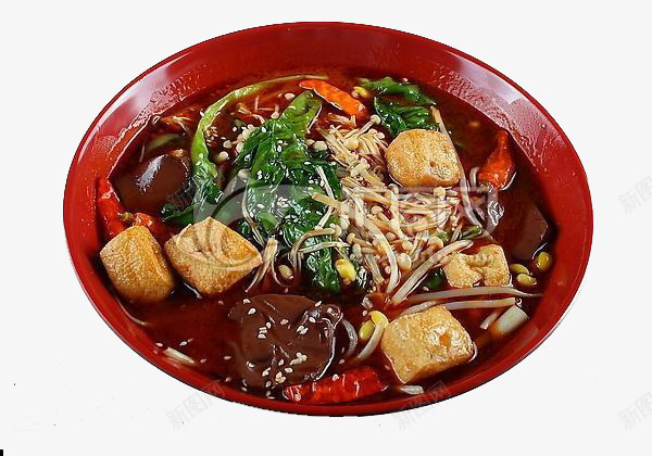 酸辣粉png免抠素材_新图网 https://ixintu.com 串串 烫菜 麻辣烫 麻辣粉