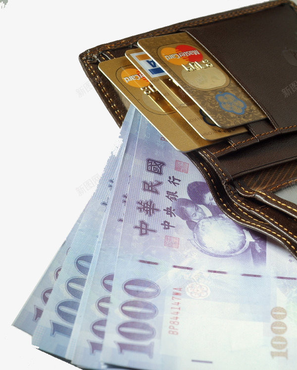 钱包和现金png免抠素材_新图网 https://ixintu.com 产品实物 现金 钱包 银行卡