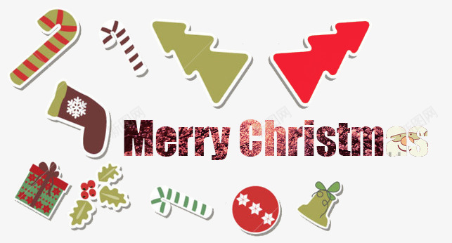 圣诞节元素套图psd免抠素材_新图网 https://ixintu.com CHRISMAS MERRY UI merry 儿童 可爱 圣诞节