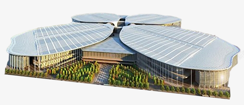 中国国际进博会宣传画图png免抠素材_新图网 https://ixintu.com 上海 中国 中国国际进博会 免抠图 城市 宣传画 进博会 风景