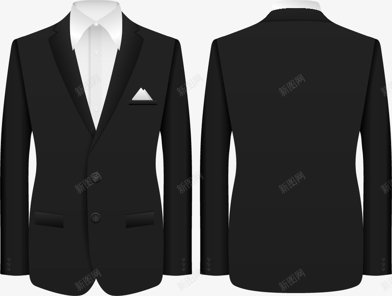 男士西装矢量图eps免抠素材_新图网 https://ixintu.com 正装 男士西服 男士西装 礼服 西服 西装 西装西服礼服 矢量图