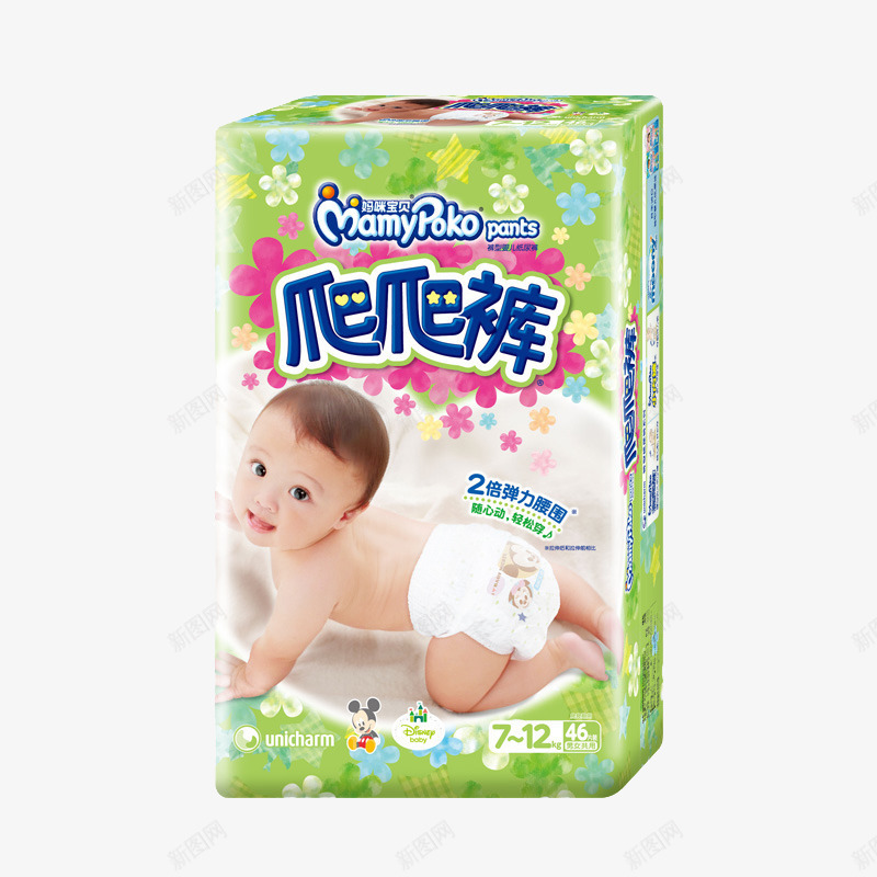 妈咪宝贝爬爬裤png免抠素材_新图网 https://ixintu.com 产品实物 免抠 妈咪宝贝 婴儿 尿不湿 爬爬裤 纸尿裤
