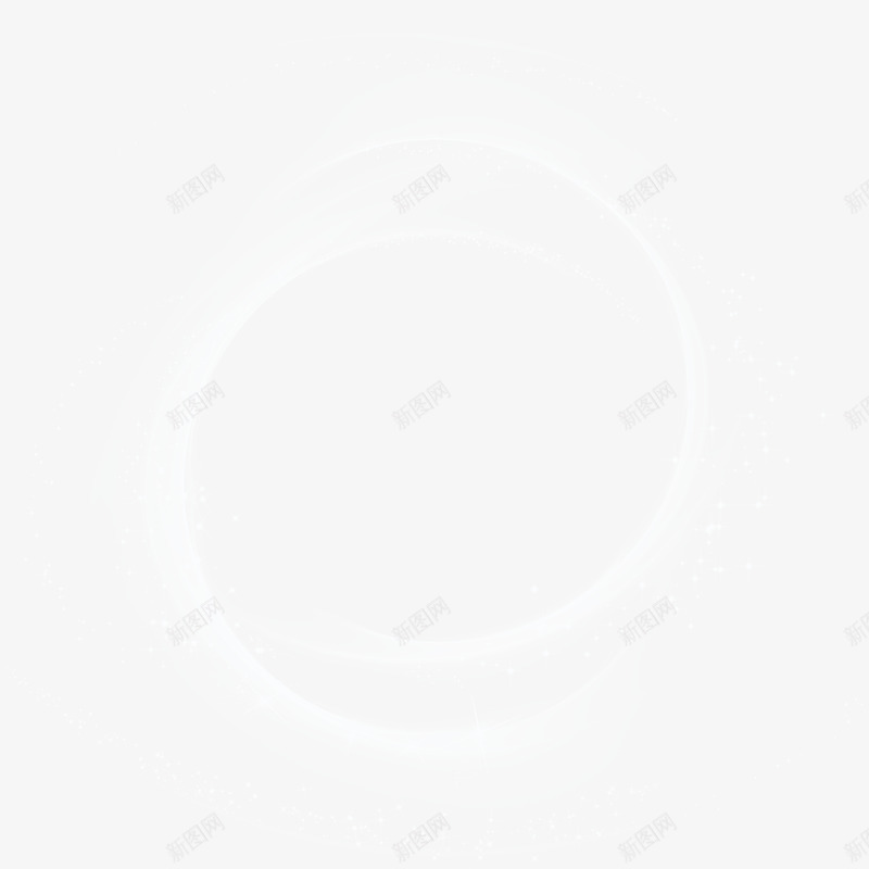 白色发光的圆圈png免抠素材_新图网 https://ixintu.com PNG素材 发光 圆圈 白色