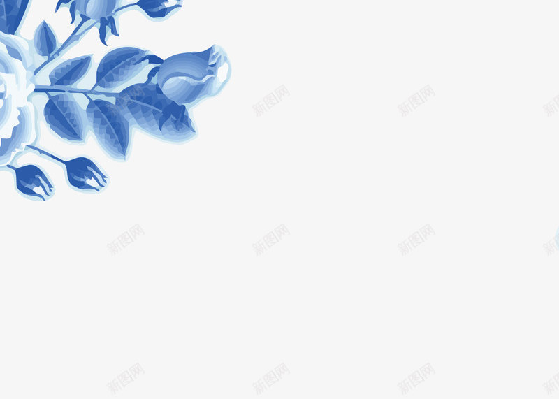 茶花花纹矢量图eps免抠素材_新图网 https://ixintu.com PNG图片 PNG图片素材 PNG素材 PNG素材免费下载 中国风 中式 茶花 青花 青花瓷 矢量图
