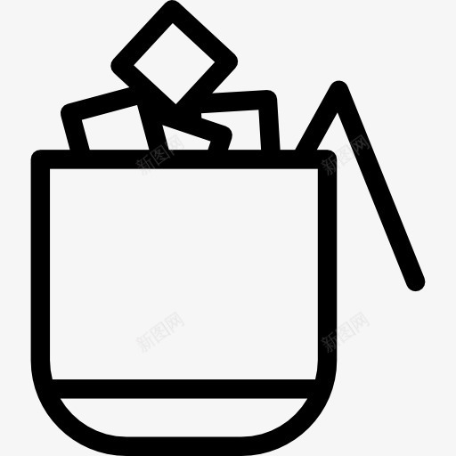 咖啡杯方糖图标png_新图网 https://ixintu.com 咖啡 填充 方糖 杯 栏图标 甜蜜 立方体 糖 食品 饱满