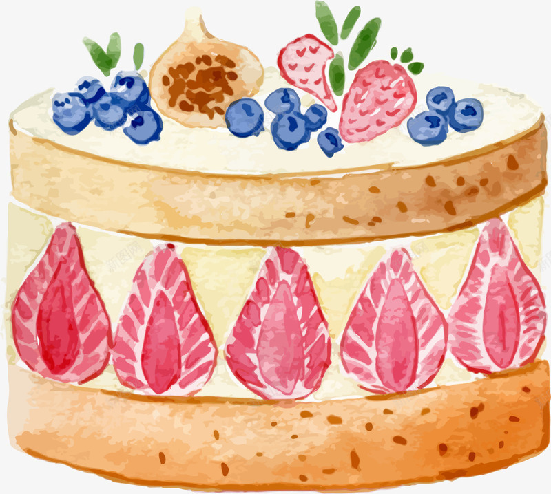 卡通蛋糕美食图案png免抠素材_新图网 https://ixintu.com 巧克力酱 慕斯蛋糕 甜品 蛋糕免抠png 蛋糕店 食物