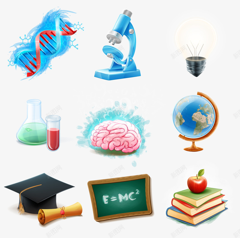 学习元素png免抠素材_新图网 https://ixintu.com 书本 办公 化学实验 卷轴 大脑 学习 学习用具 学习用品 学习题材背景 开学背景设计 微积分 显微镜 条幅 校园题材 格尺 细胞学 课本 返校学习