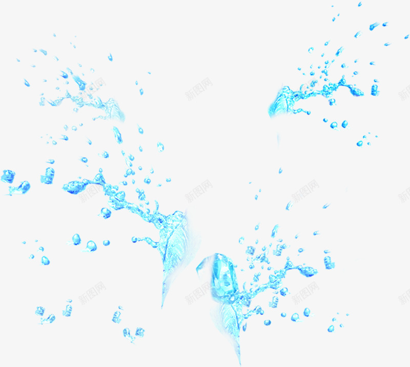 飞溅的水珠png免抠素材_新图网 https://ixintu.com 水珠 素材 飞溅