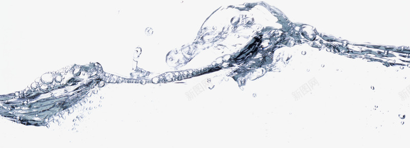 水png免抠素材_新图网 https://ixintu.com 水流 水滴 水珠