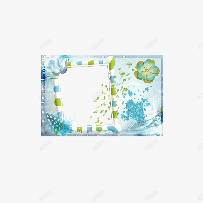 夏日清新唯美相框模板png免抠素材_新图网 https://ixintu.com 夏日清新唯美相框模板 模板 精致