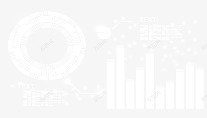 科技白色数据统计图矢量图eps免抠素材_新图网 https://ixintu.com 数据 数据统计 白色 科技 科技数据 统计 矢量图