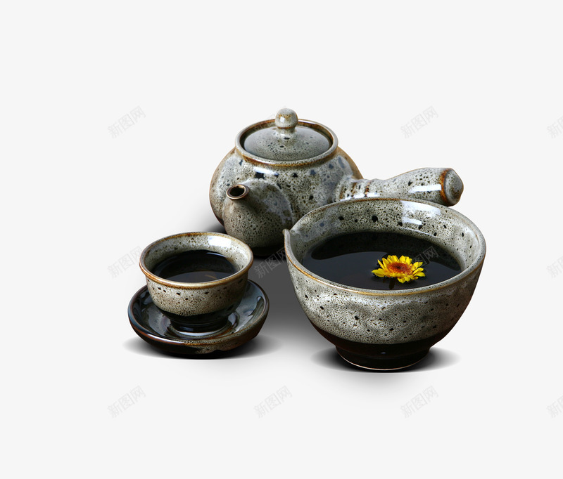 茶壶茶楼茶叶广告psd免抠素材_新图网 https://ixintu.com 中国风 广告设计 广告设计免费下载 水墨 海报 茶叶 茶壶 茶楼 设计