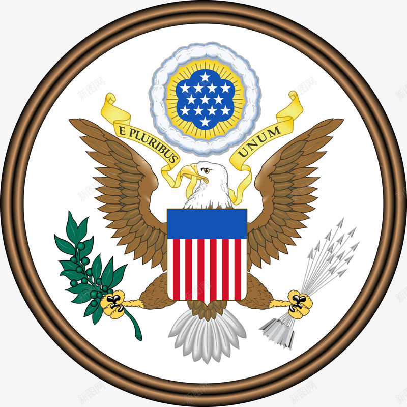 美国老鹰png免抠素材_新图网 https://ixintu.com 国家 国家PNG图 国旗 旗子免扣PNG图 旗帜免扣图 老鹰
