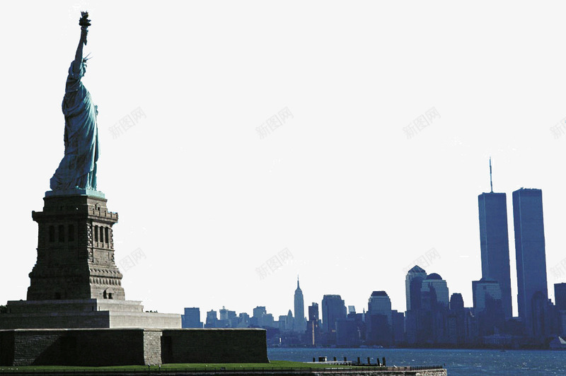 美国景区自由女神像png免抠素材_新图网 https://ixintu.com 旅游景区 美国景区 自由女神像 著名景点