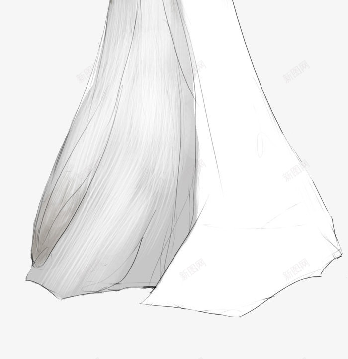 手绘时尚高端女装png免抠素材_新图网 https://ixintu.com 创意服装设计 手绘女装设计 时尚女装插画