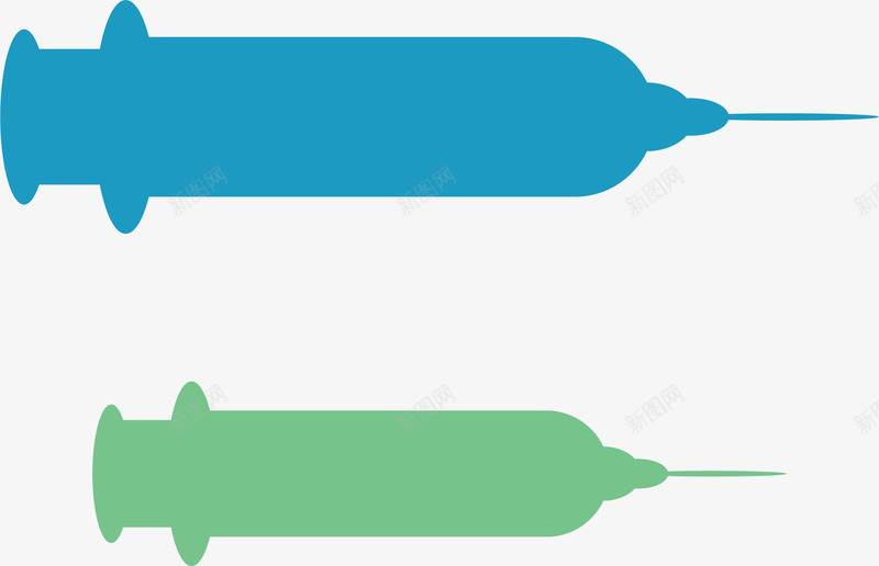 打针用的蓝色注射器矢量图ai免抠素材_新图网 https://ixintu.com 打针 注射器 生物医药 生物医药产业 生物医药展板 生物医药广告 生物医药整容 矢量图