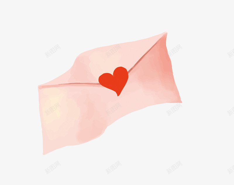 情书png免抠素材_新图网 https://ixintu.com PNG PNG免费下载 PNG图片 恋爱 情书 情人节 粉色