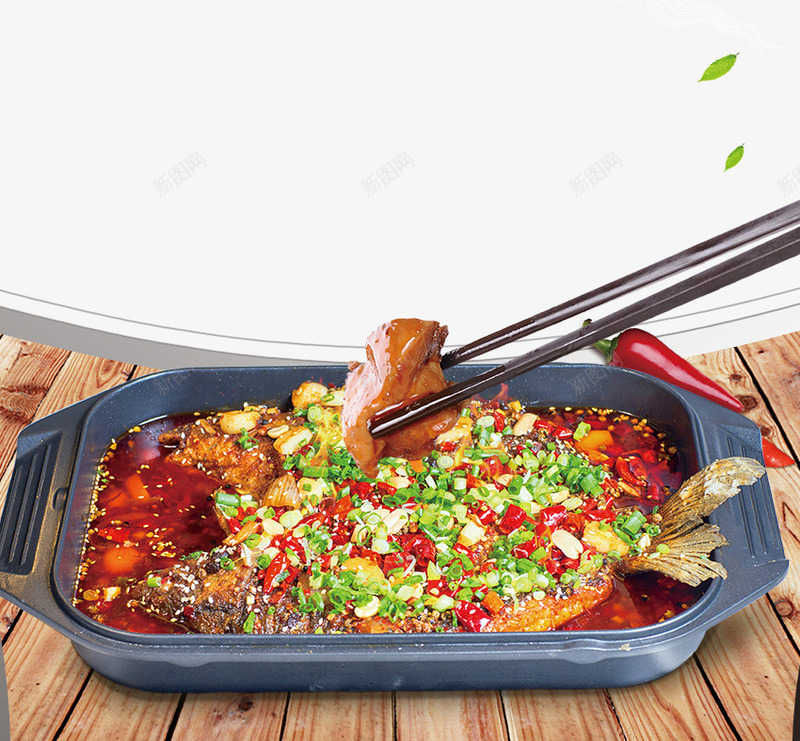 香辣烤鱼麻辣可口风味餐饮psd免抠素材_新图网 https://ixintu.com 劲辣烤鱼 烤鱼 烤鱼餐饮 辣味鱼餐 香辣可口烤鱼 香辣烤鱼