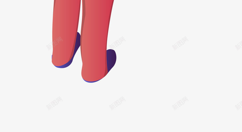 时尚渐变人物插画矢量图ai免抠素材_新图网 https://ixintu.com 25D商务 力量 办公人物 办公插画 商务办公 时尚渐变人物 矢量图