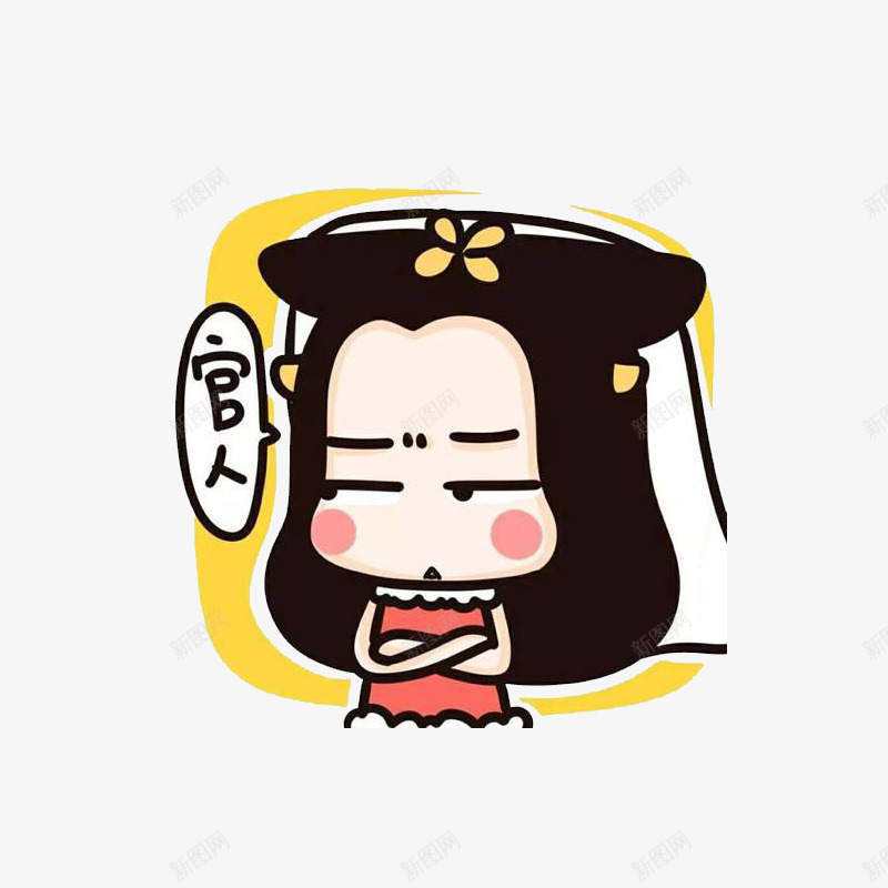卡通Q版白娘子png免抠素材_新图网 https://ixintu.com Q版 卡通 古代官人 官人 白娘子 白素贞 白素质 白蛇