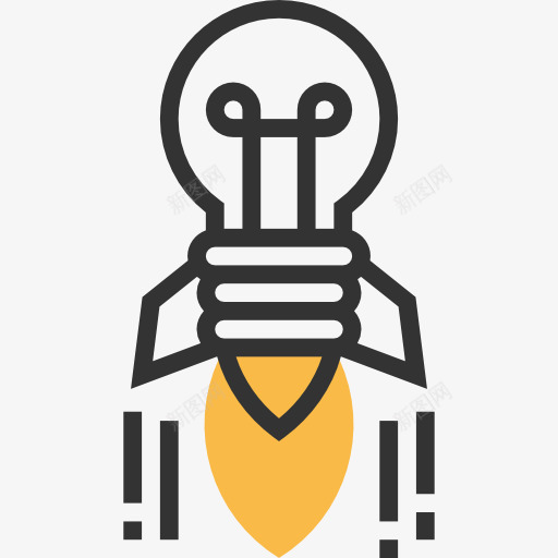 启动图标png_新图网 https://ixintu.com 启动 商业和金融 太空船 火箭 运输