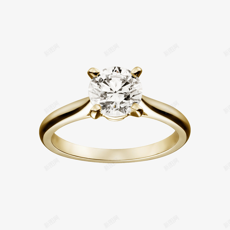 戒指浪漫婚戒png免抠素材_新图网 https://ixintu.com 戒指 浪漫 白银 结婚 金色