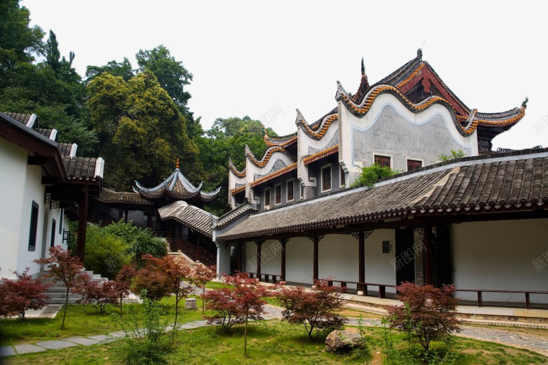 湖南长沙岳麓书院png免抠素材_新图网 https://ixintu.com 旅游 湖南 美景 长沙 风景