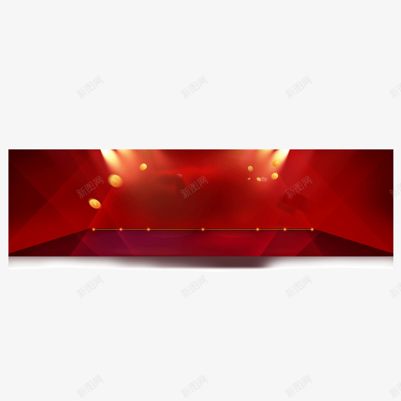红色发光背景装饰png免抠素材_新图网 https://ixintu.com 发光 渐变 红色 背景装饰