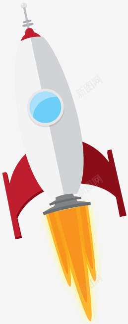 网页飞升的火箭png免抠素材_新图网 https://ixintu.com 火箭 网页 设计 飞升