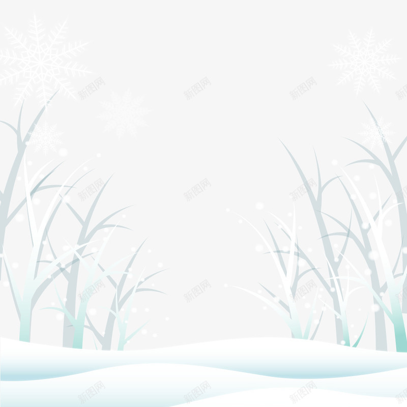 冬季森林png免抠素材_新图网 https://ixintu.com 下雪 冬天 冬季 冬季寒冷 冰天雪地 大雪 寒冷 新图网 景色 树木 植物 立冬 道路