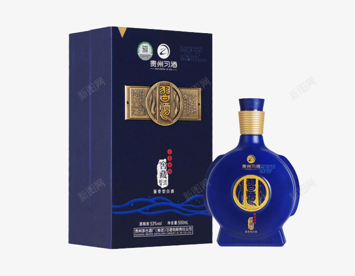 贵州习酒窖藏1988蓝盒psd_新图网 https://ixintu.com 习酒 瓶装白酒 白酒 礼盒包装