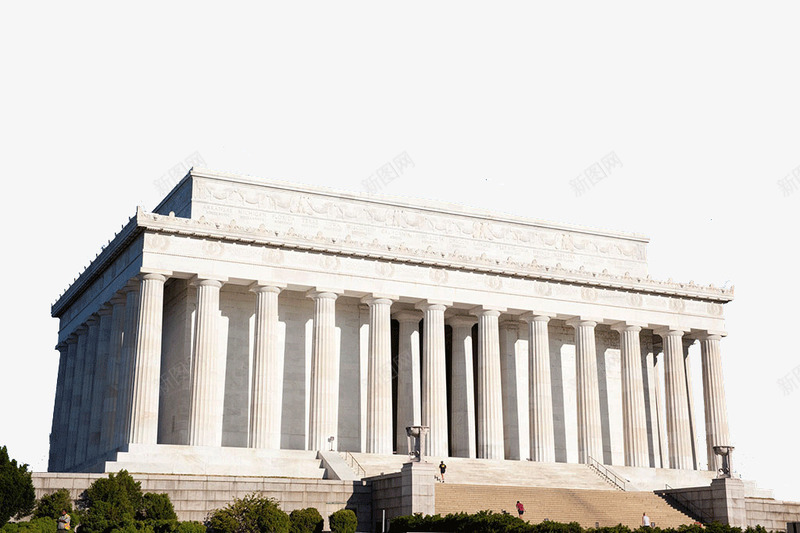 美国林肯纪念堂景区png免抠素材_新图网 https://ixintu.com 旅游景区 林肯纪念堂 美国林肯纪念堂景区 著名景点